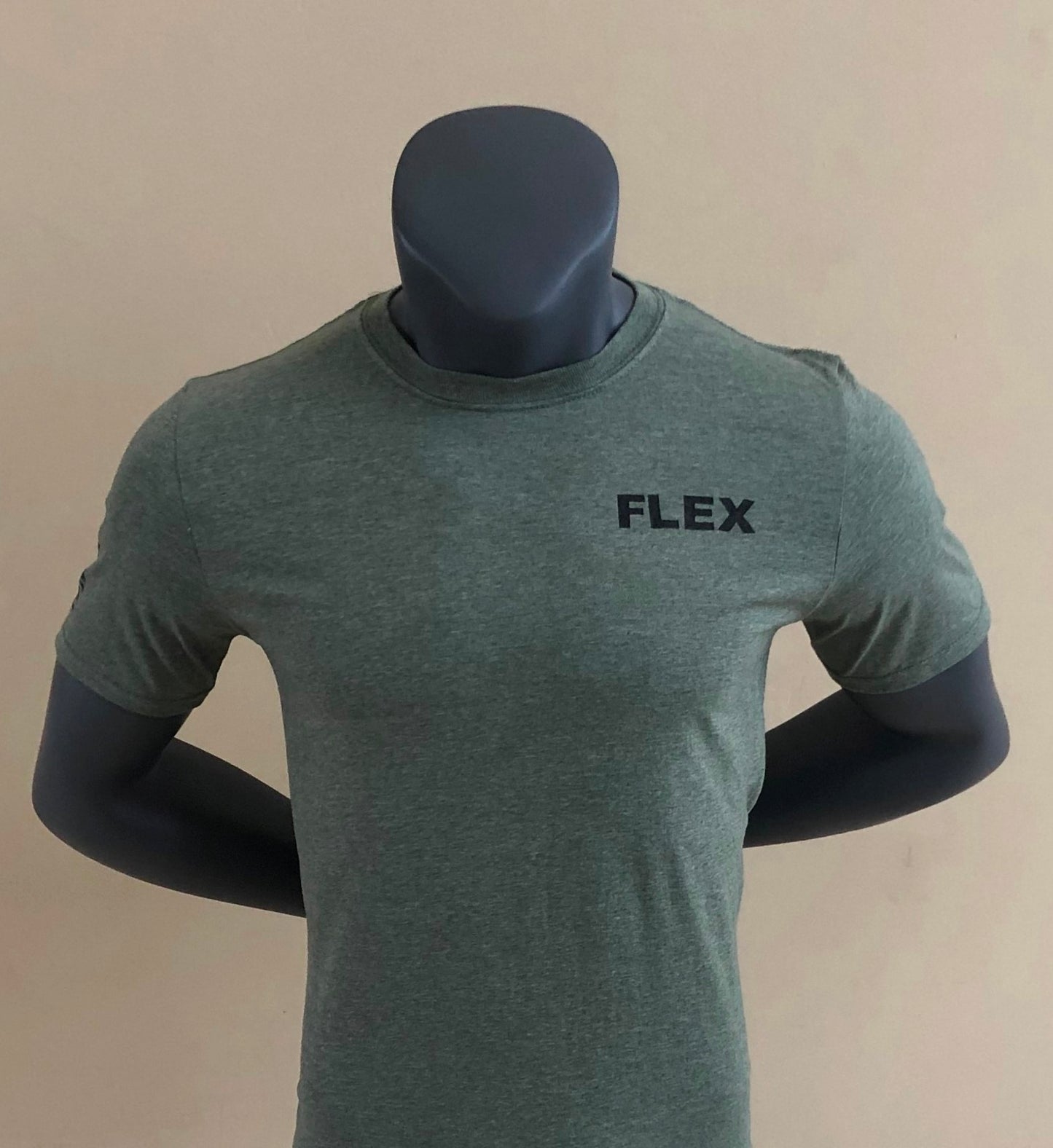 Flex Army Heather Green Tee
