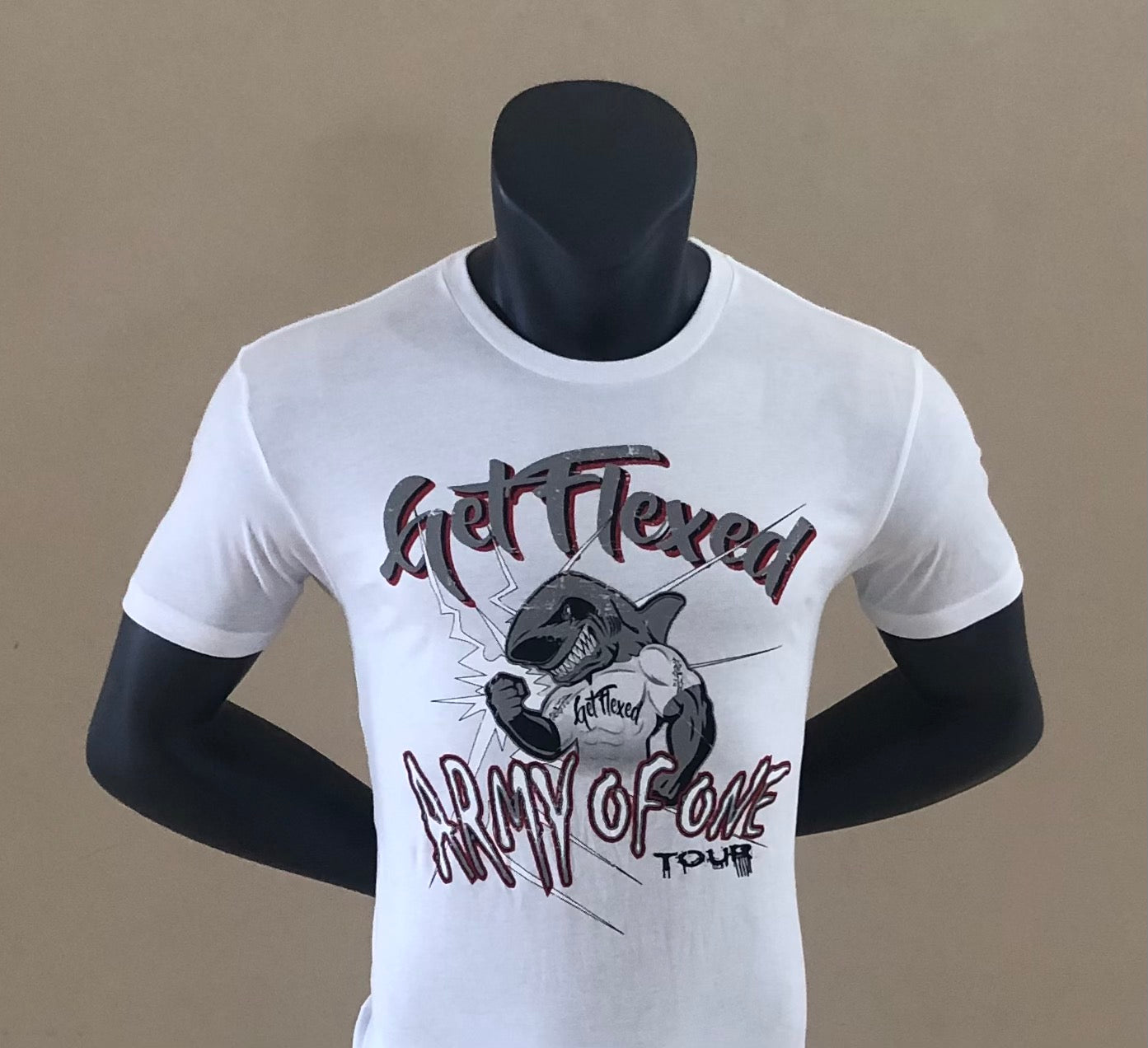 Flex Tour White Tee