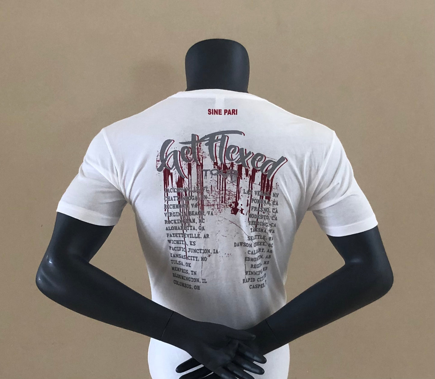 Flex Tour White Tee