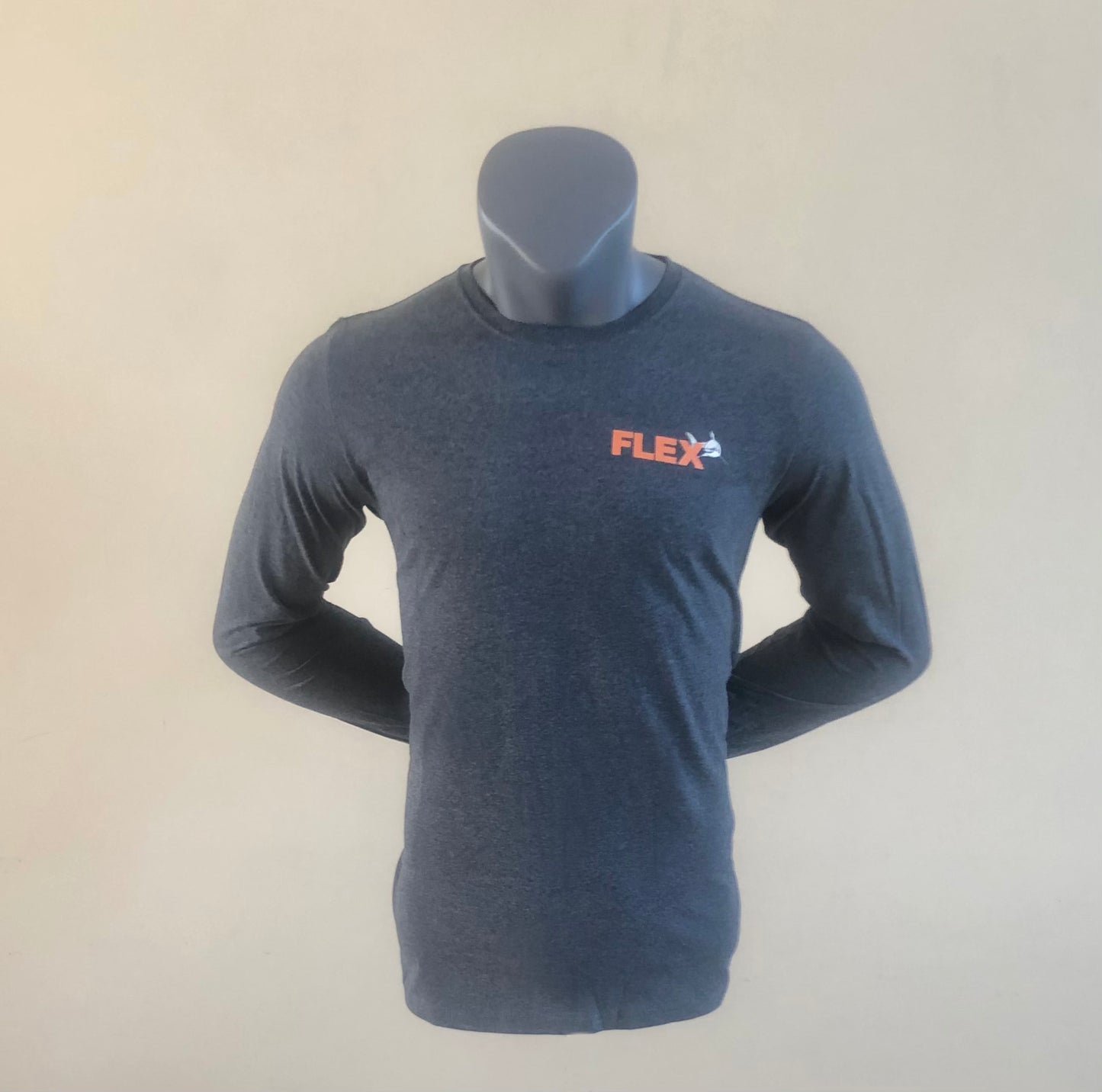 Forged Long Sleeve Gray Tee