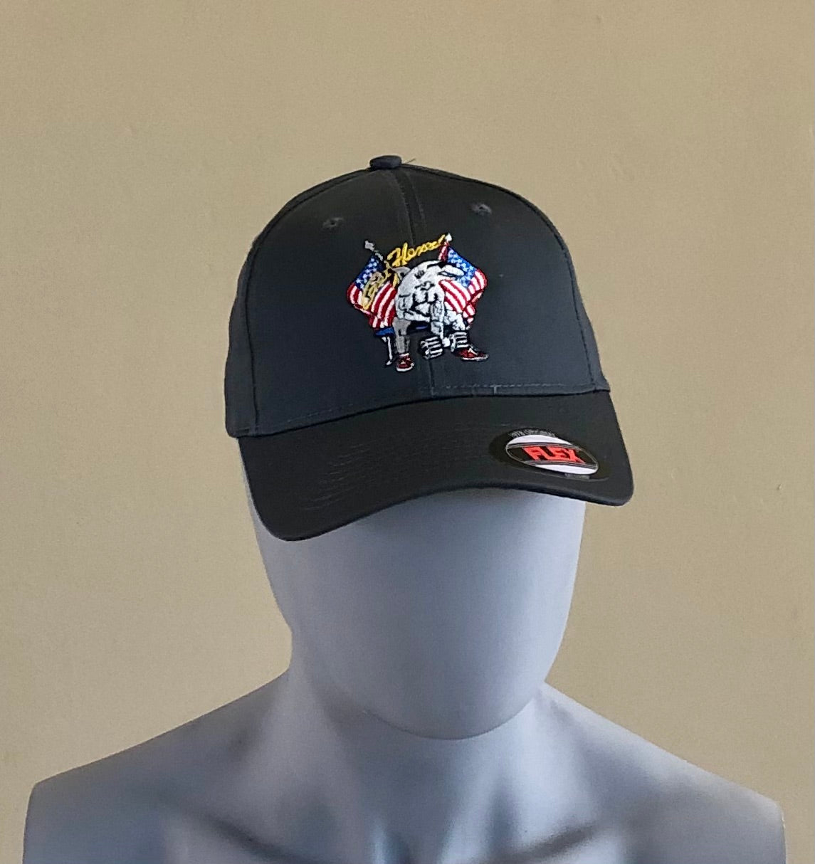Biceps Curl Structured Patriot Cap