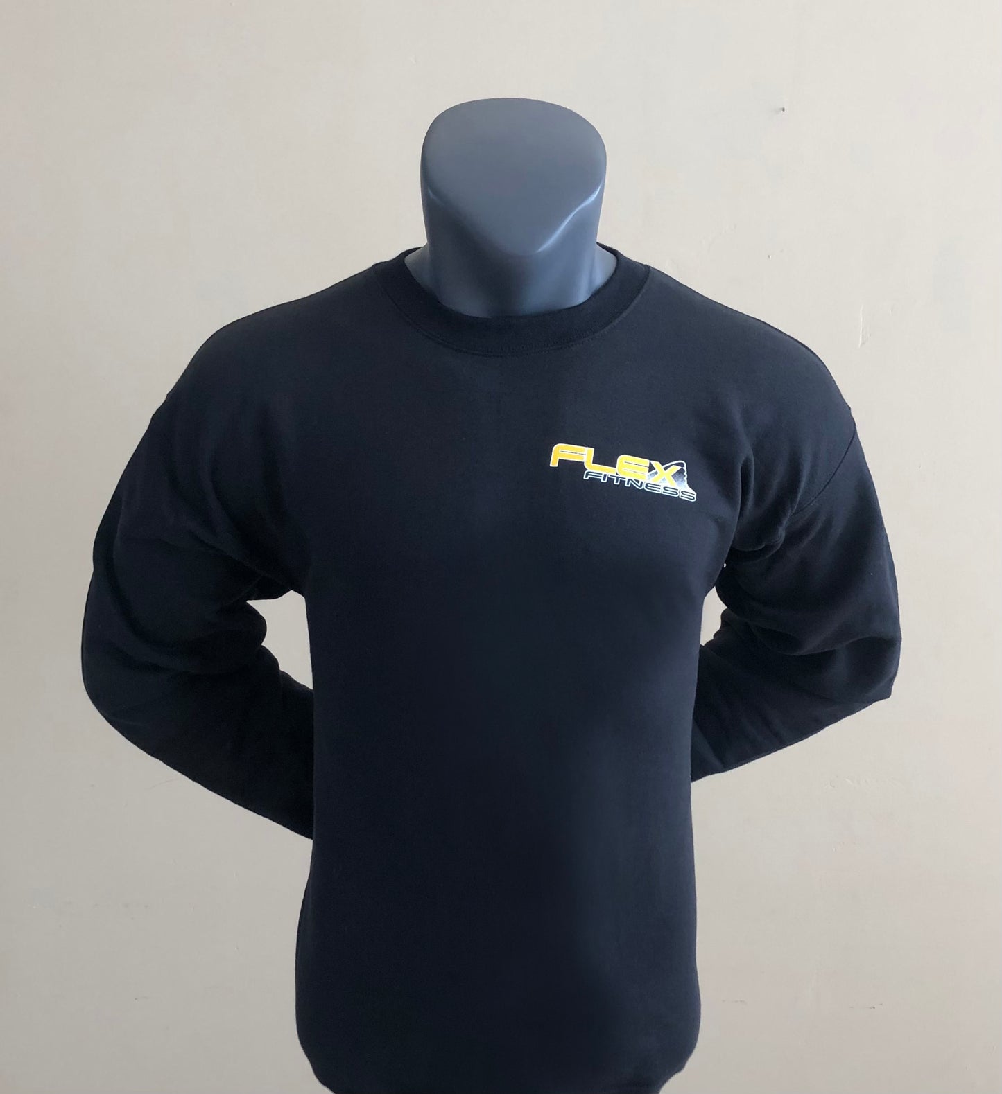 Vintage Curl Patriot Black Sweat Shirt
