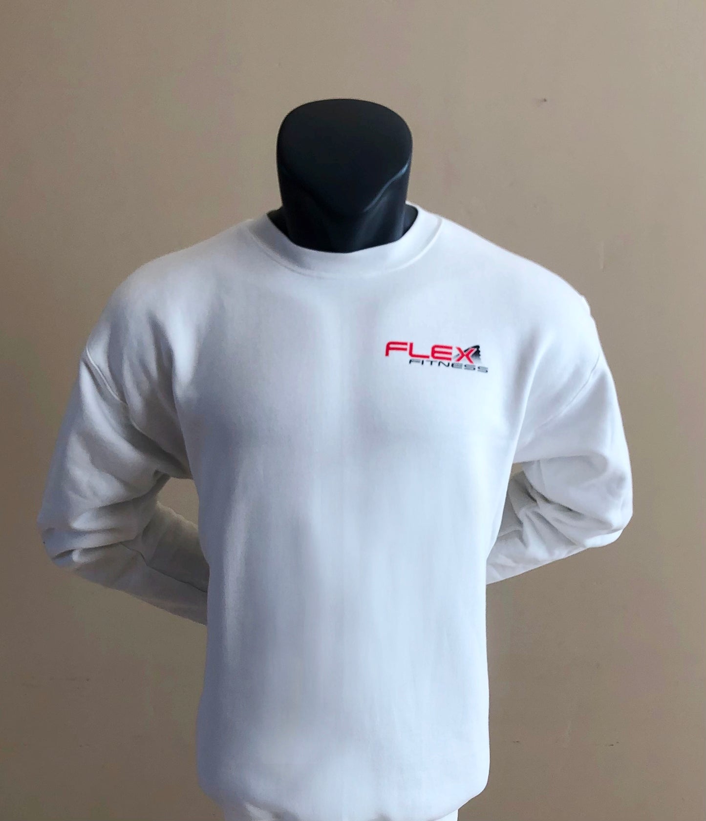 Vintage Curl Patriot White Sweat Shirt