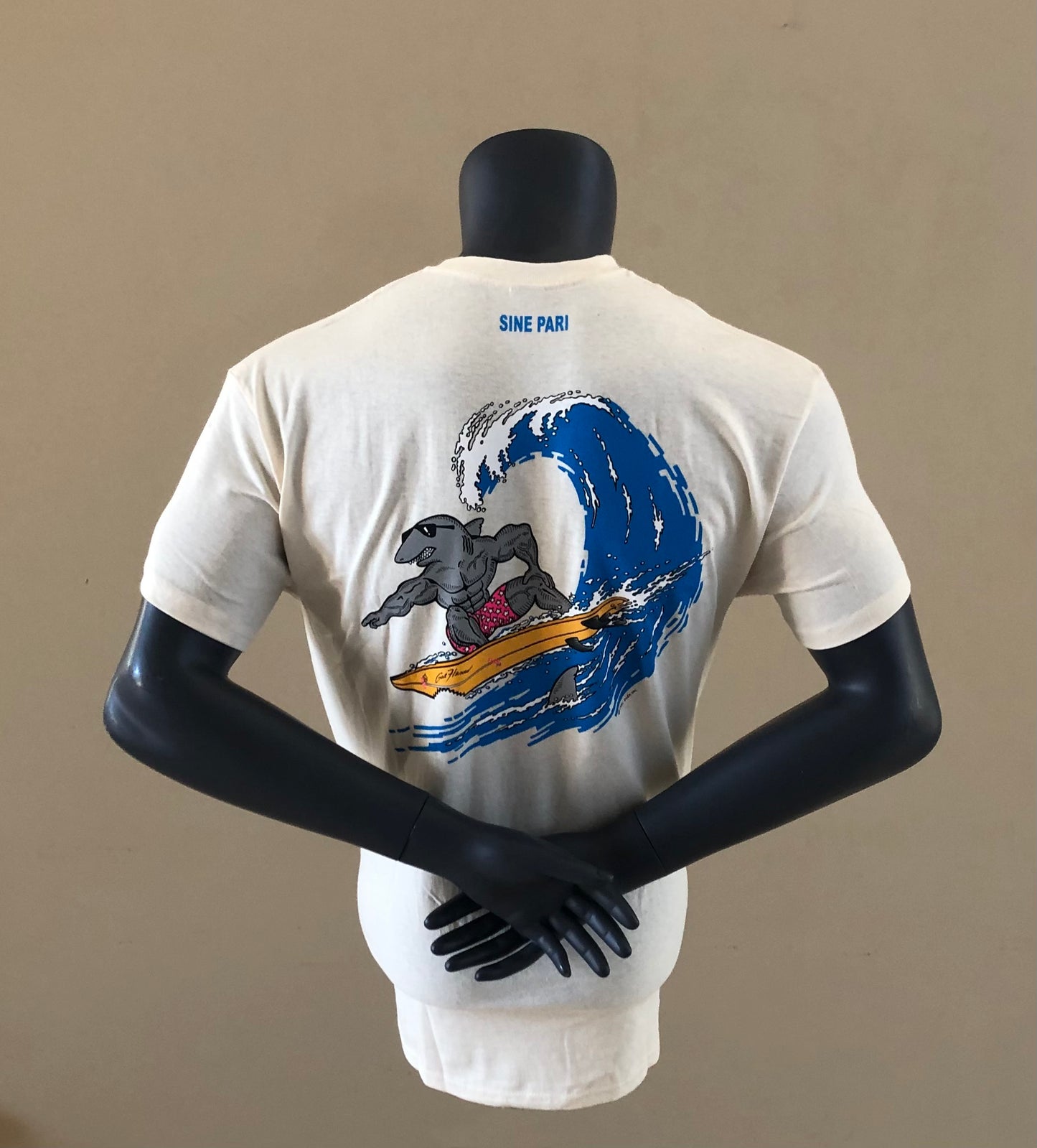 Vintage Surf White Tee