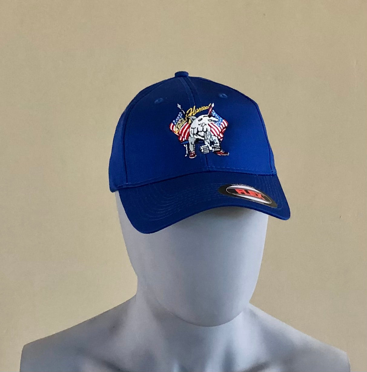 Biceps Curl Structured Patriot Cap