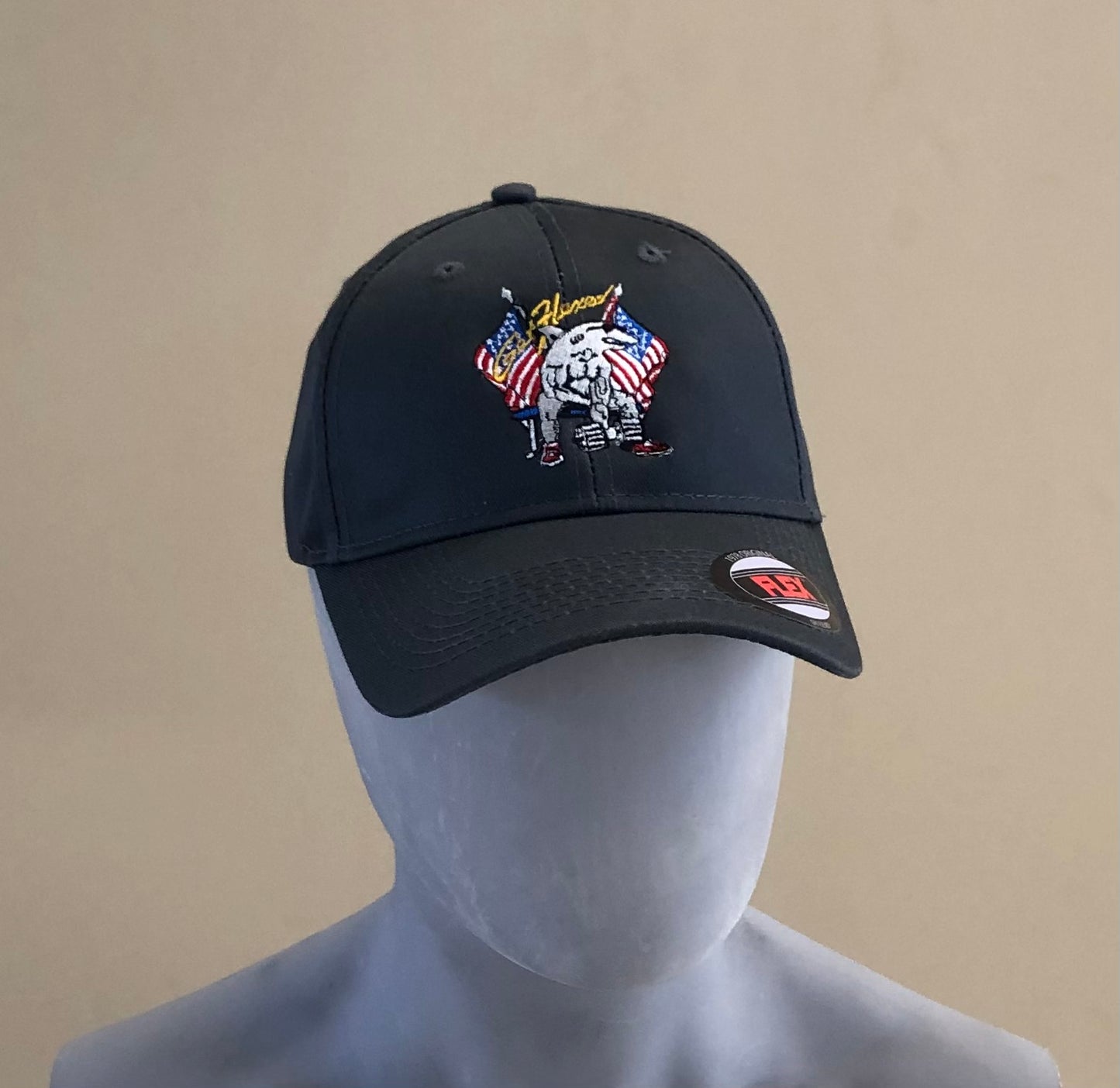 Biceps Curl Patriot Dad Cap