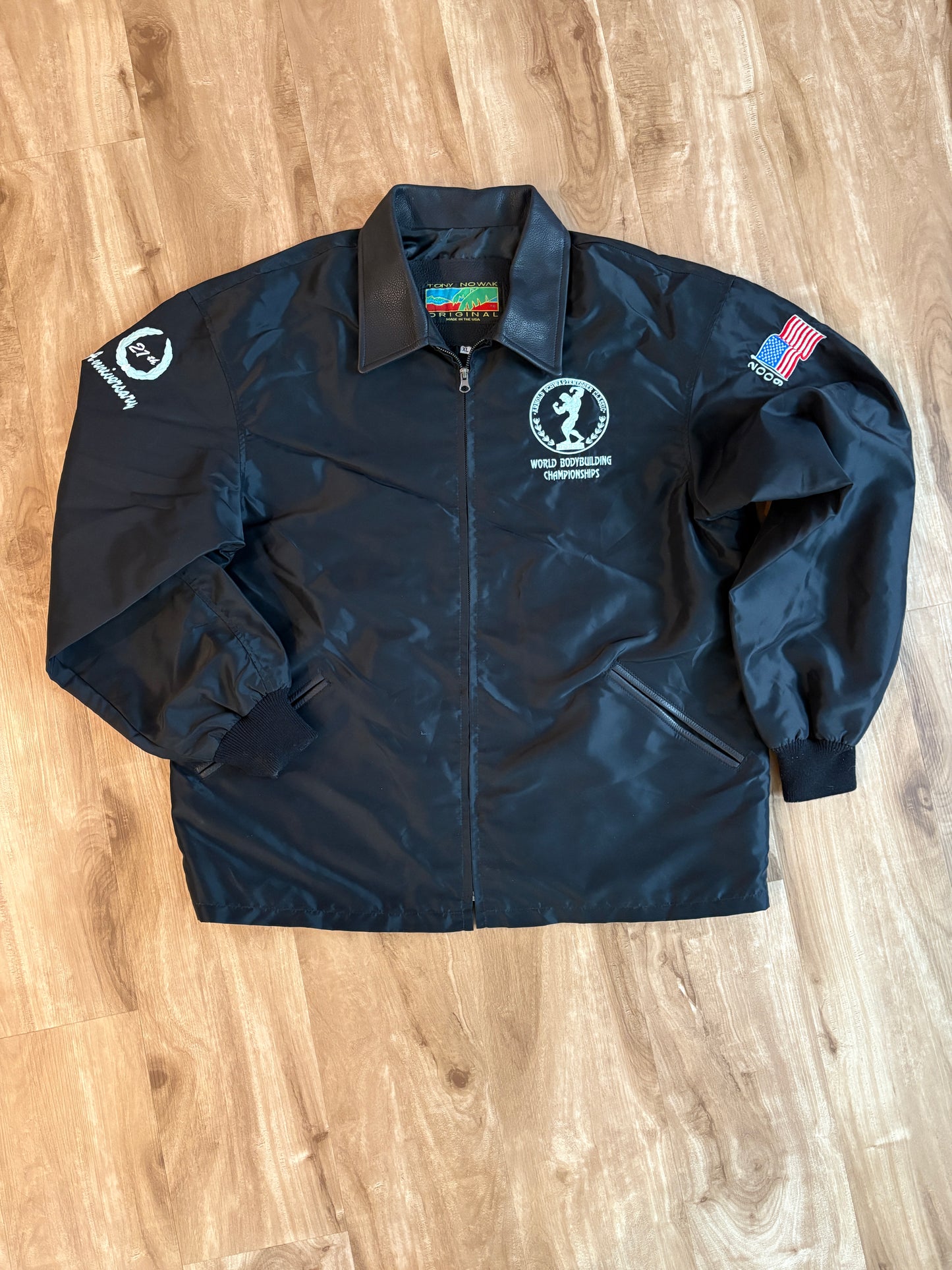 Tony Nowak Limited Ed. Arnold Classic 2009 World Bodybuilding Championships Jacket