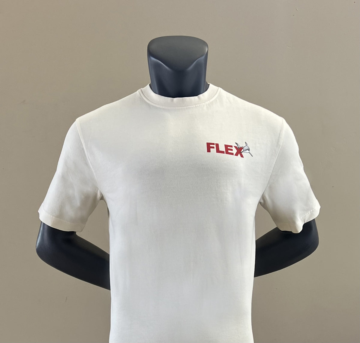 Hamtractor Organic Cotton Raglan Tee in White