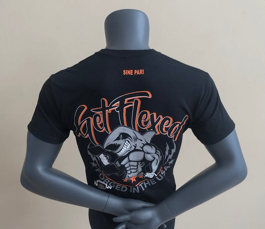 Forged Curl Black Tee