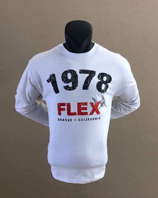 1978 Long Sleeve White Tee