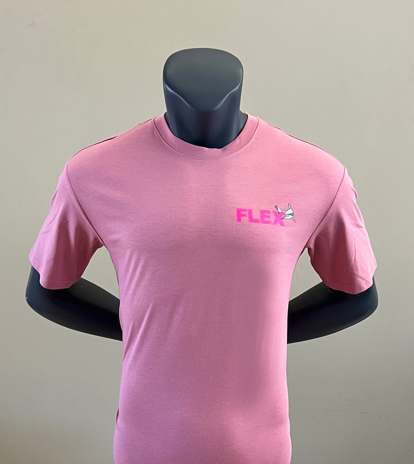 Vintage Biceps Curl Special Ed. Blue Shark Tee in Rose