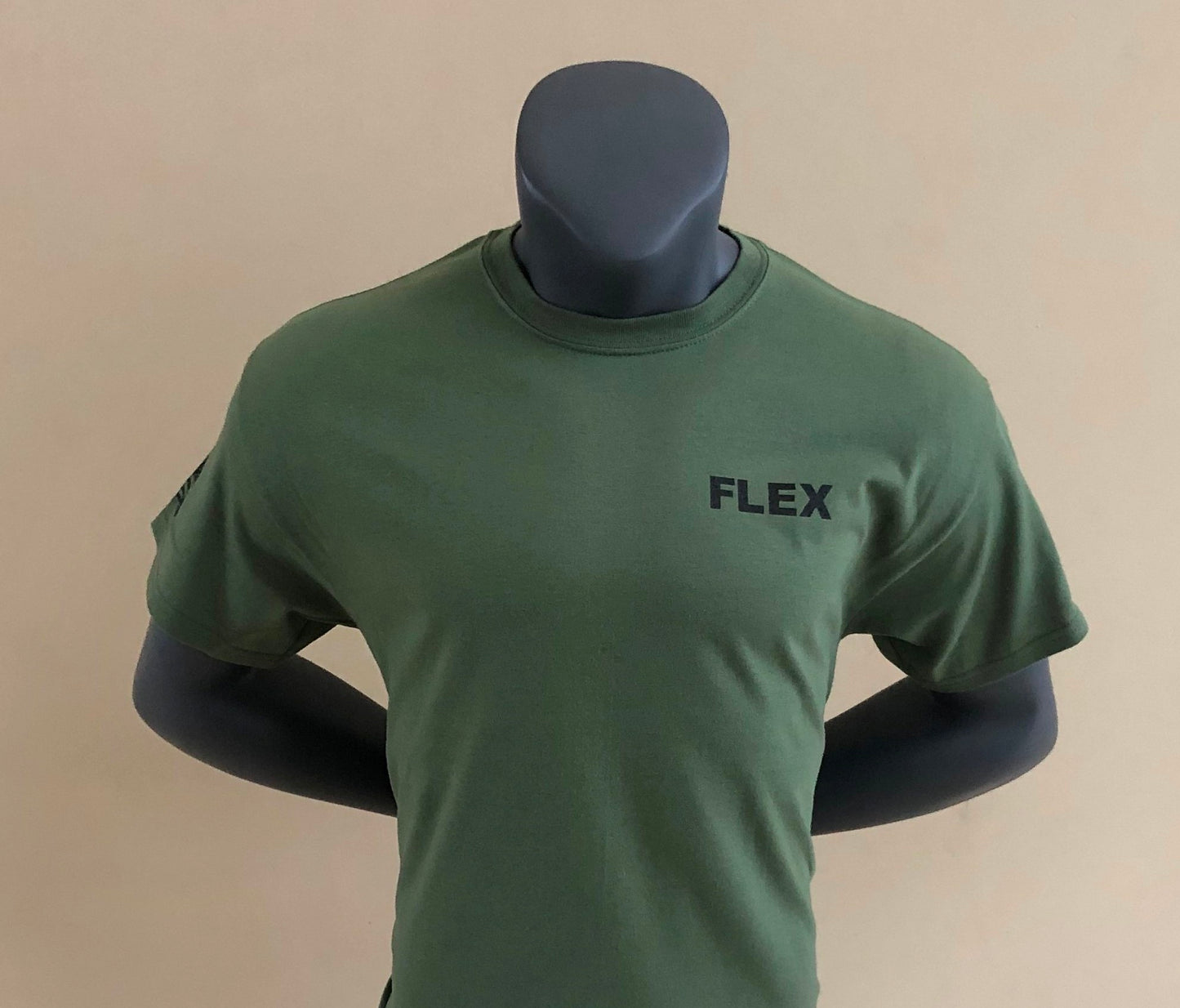 Flex Army Green Tee