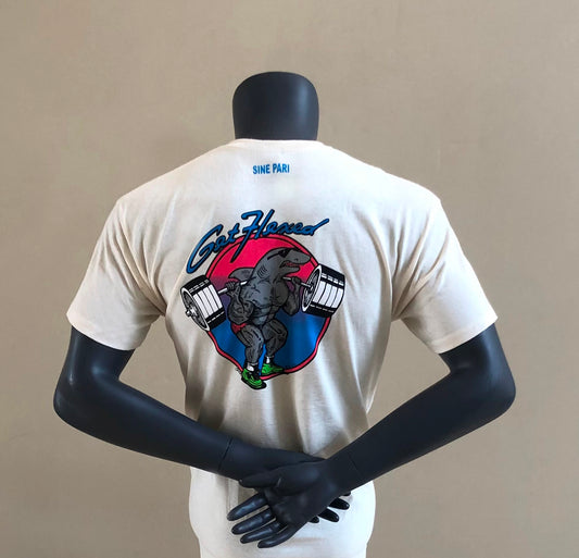 Vintage Squat White Tee
