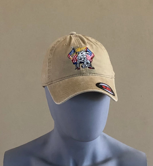Biceps Curl Patriot Dad Cap