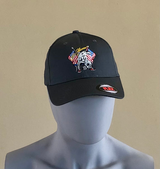 Biceps Curl Structured Patriot Cap