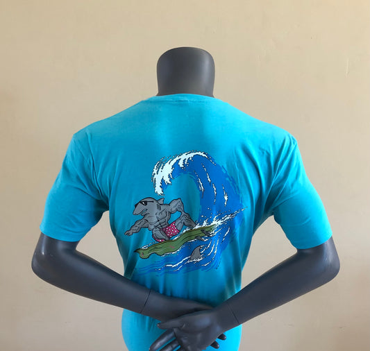 Vintage Surf Blue Tee