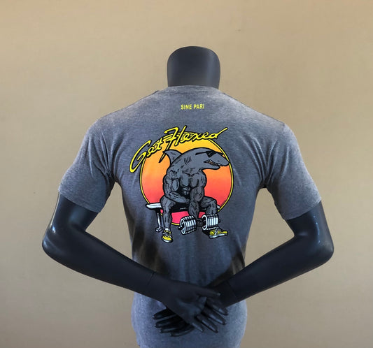 Vintage Biceps Curl Gray Tee