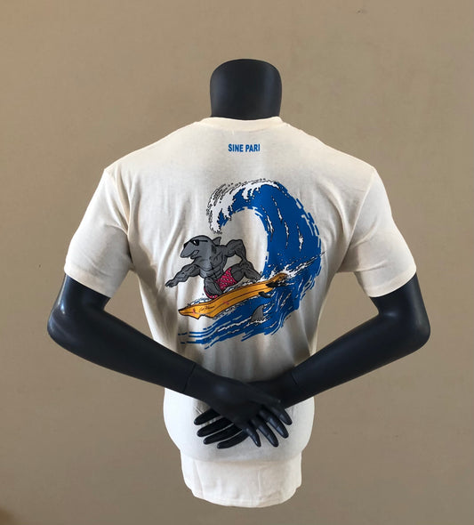 Vintage Surf White Tee