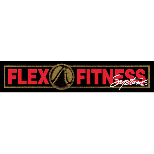 FlexFitness Systems Banner – 1996 Blood Red Classic | For the Ruthless and Relentless