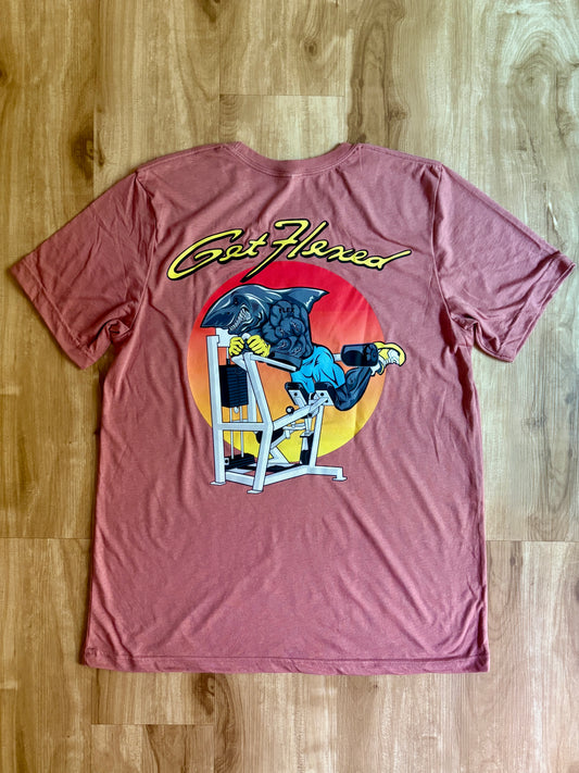 Hamflexor Tee in Mauve