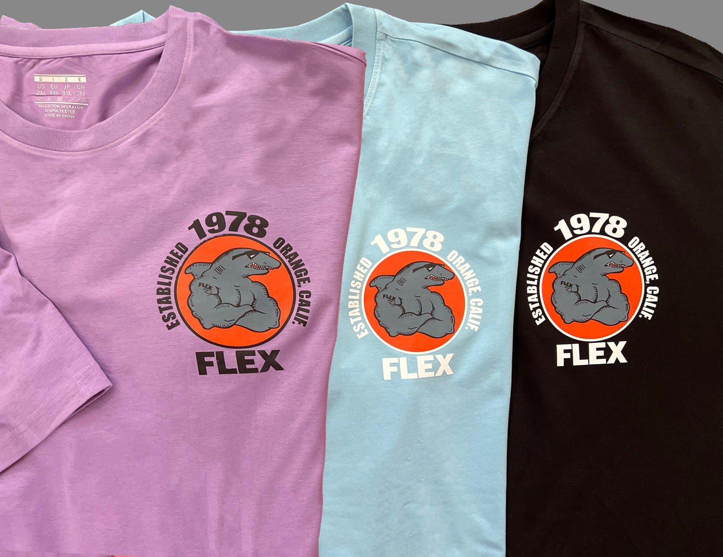 Limited Edition 1978 FLEX Collector’s Tee in Azure