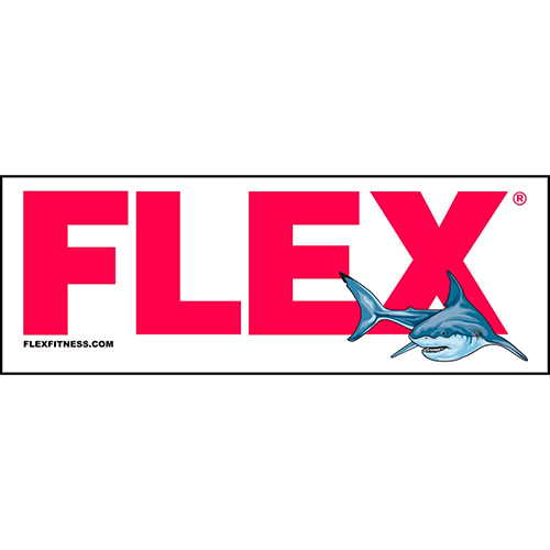 FlexFitness Gym Banner 1988 – Premium Vinyl Wall Banners Featuring the Iconic Flex Shark